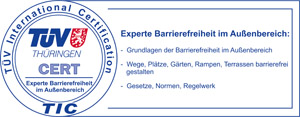 Experte für Barrierefreiheit im Außenbereich